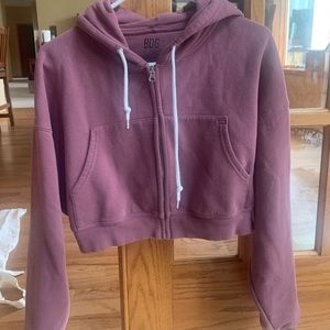 BDG cropped hooded jacket